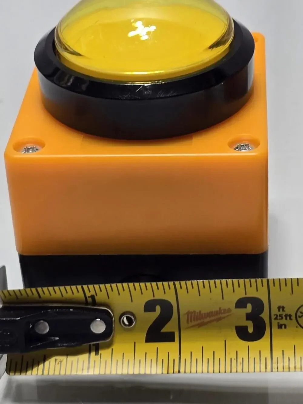 Programmable USB Macro Button Big Yellow Dome Switch Custom Shortcut Key PC Mac